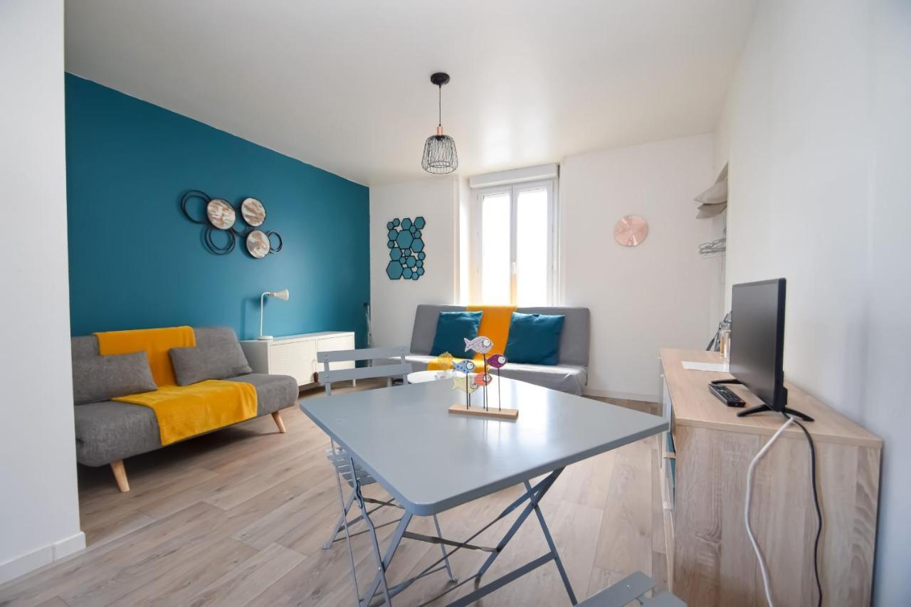 Grand Studio Au Coeur De Dinard A 1Min Du Marche Et 6Min Plage De L'Ecluse Exterior photo